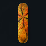 Autumn Plant, Modern Abstract Fractal Art Leaf Skateboard<br><div class="desc">An autumn plant with texture,  unusual Fractal Art.
Design for your skateboard and more.</div>