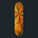 Autumn Plant, Modern Abstract Fractal Art Leaf Skateboard<br><div class="desc">An autumn plant with texture,  unusual Fractal Art.
Design for your skateboard and more.</div>