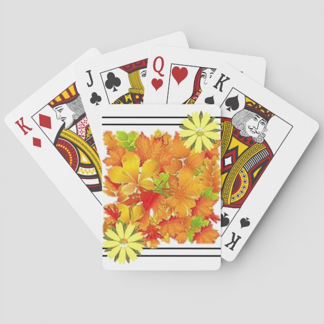 Autumn Playing Card Deck (Back)