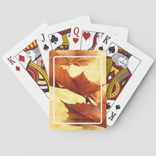 Autumn Playing Cards (Back)