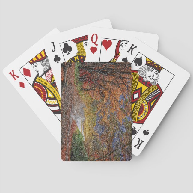Autumn Playing cards (Back)