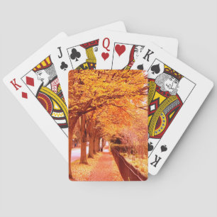 Autumn Playing Cards