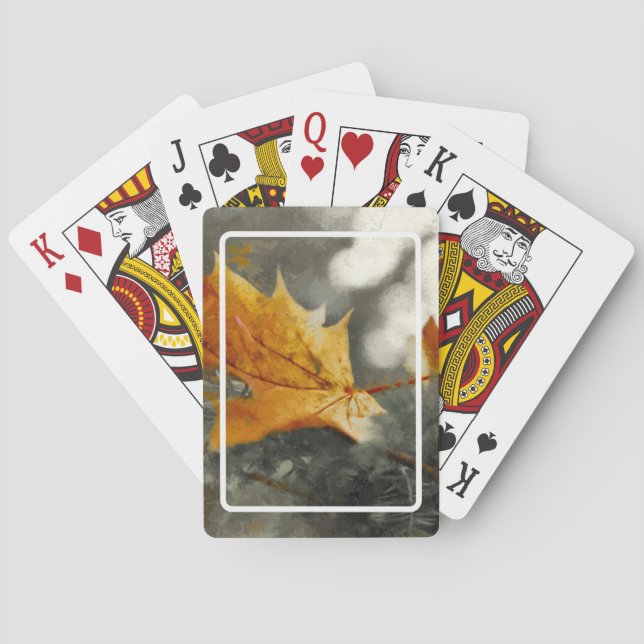 Autumn Playing Cards (Back)