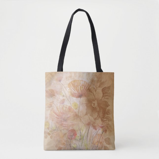 Autumn Poppy Tote (Front)
