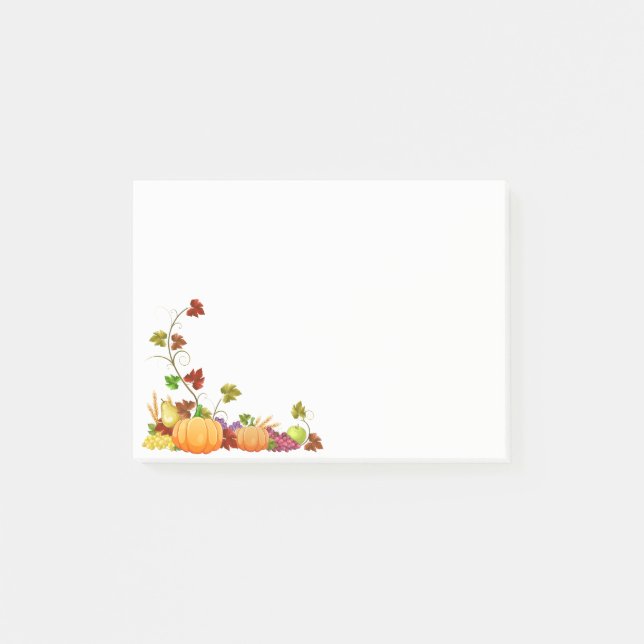 Autumn Post Notes (Front)