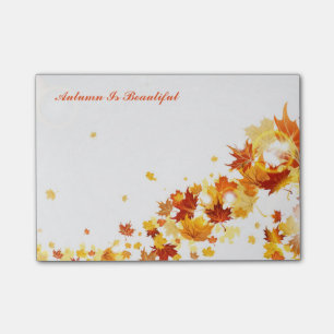 Autumn Post Notes-Autumn Is Beautiful Post-it Notes