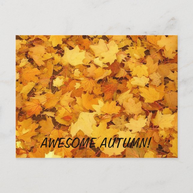 Autumn Postcard (Front)