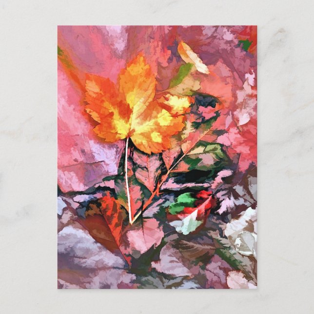 AUTUMN POSTCARD (Front)