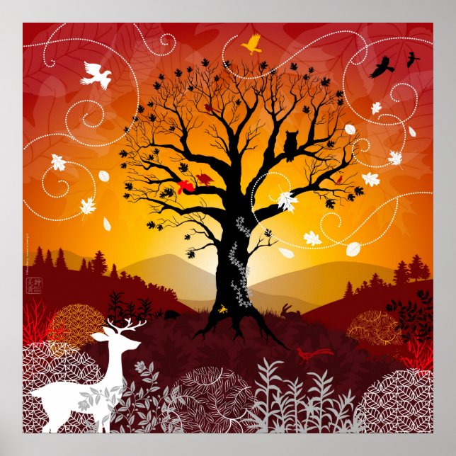 Autumn-poster Poster (Front)