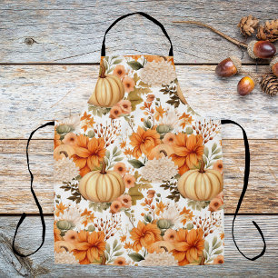 Autumn Pumpkin Bouquet Design Apron