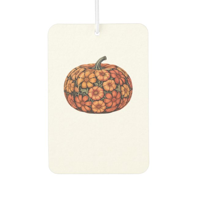 Autumn Pumpkin Halloween Classic T-Shirt.png Air Freshener (Front)