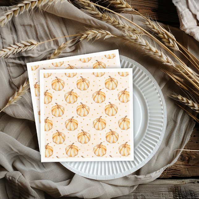 Autumn Pumpkin Napkin (Creator Uploaded)