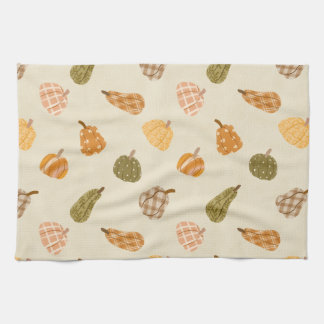 Autumn Pumpkin Patch – Rustic Fall Co Kitchen Towel