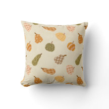 Autumn Pumpkin Patch Throw Pillow – Rustic Fall Co