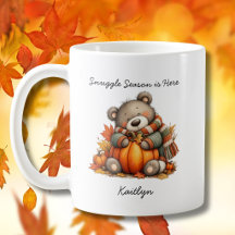 *Autumn Pumpkin Snuggle Season is Here Name