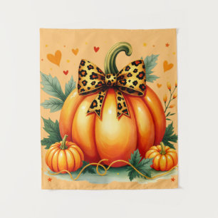Autumn Pumpkin  Tapestry