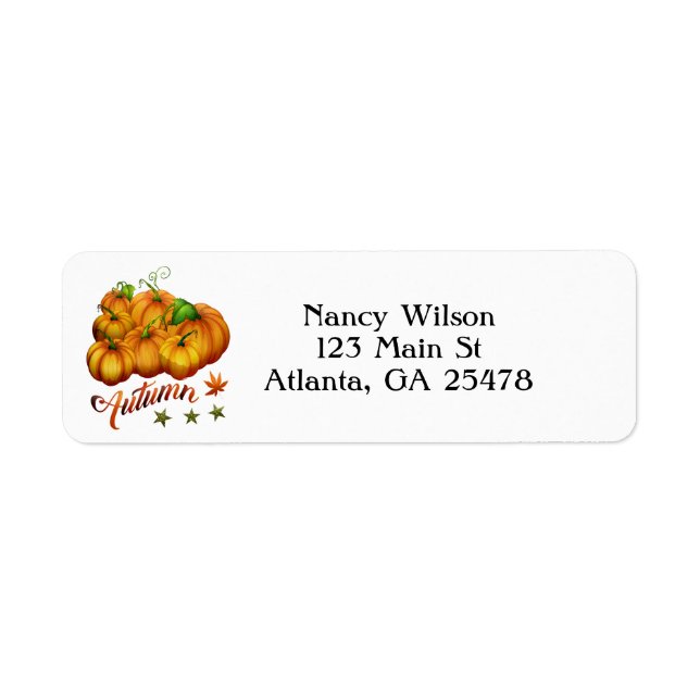 Autumn pumpkins (Front)