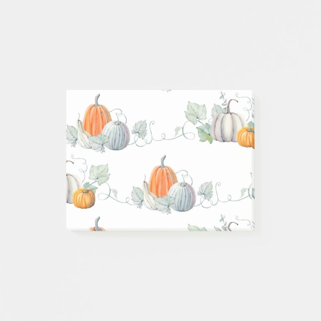 Autumn Pumpkins1 Post-it Notes (Front)