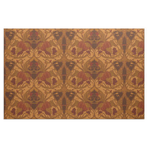 Autumn Pumpkins and Vines Designer Fabric