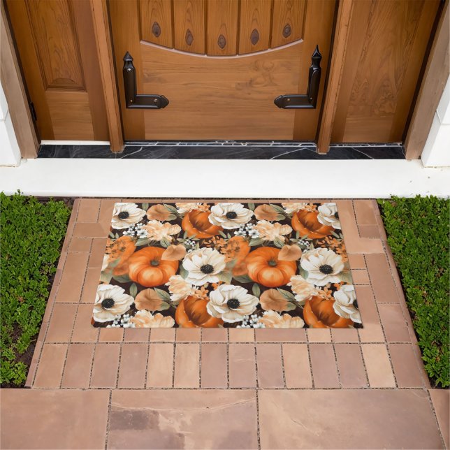 Autumn Pumpkins Doormat (Outdoor)
