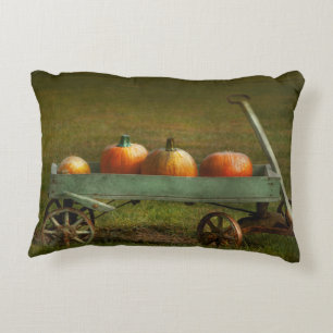 Autumn - Pumpkins - Free ride Decorative Pillow