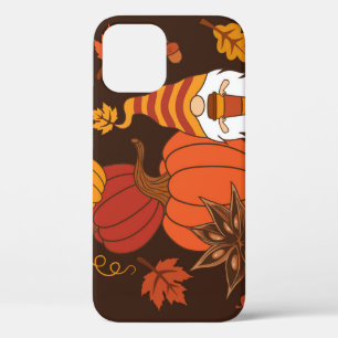 Autumn Pumpkins Gnome Spice Card iPhone 12 Case