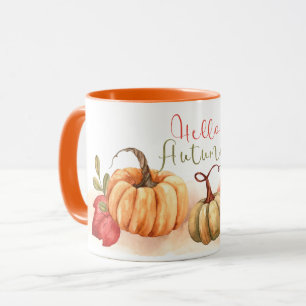 Autumn - Pumpkins Hello Autumn Mug