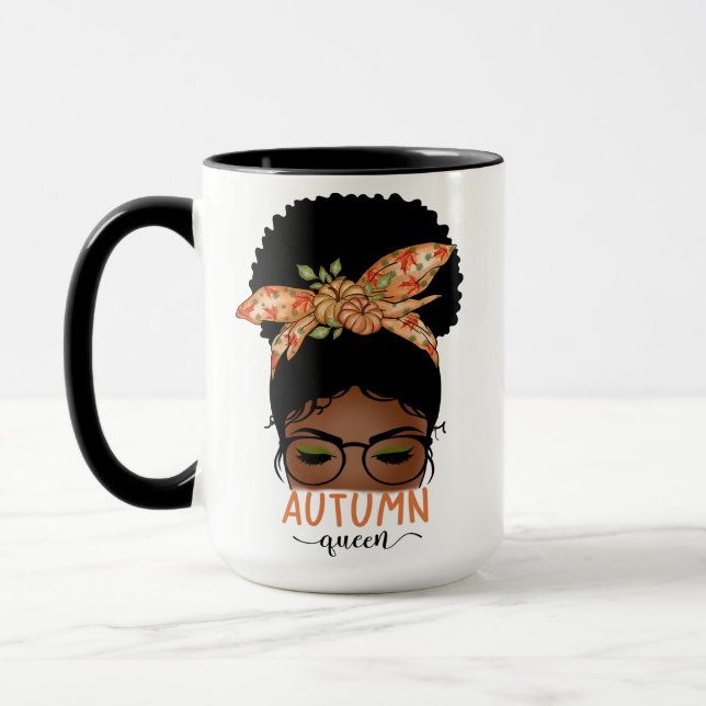 Autumn Queen Fall Coffee Mug (Left)