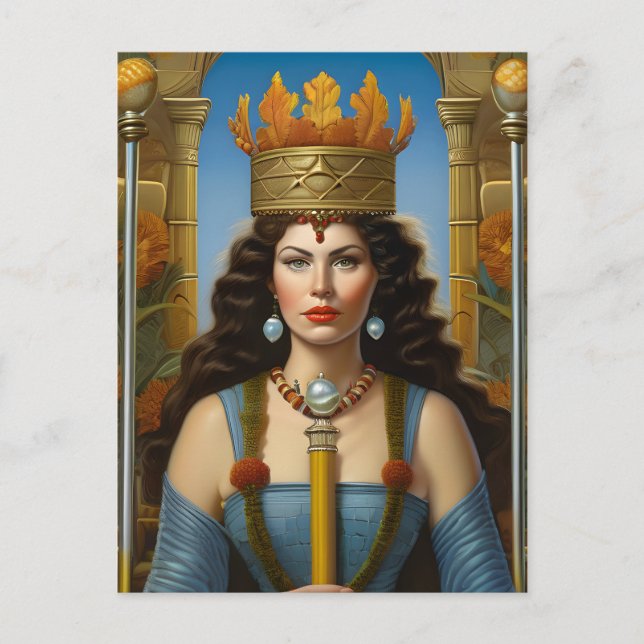 Autumn Queen Postcard (Front)