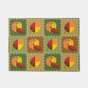 Autumn Quilt Doormat