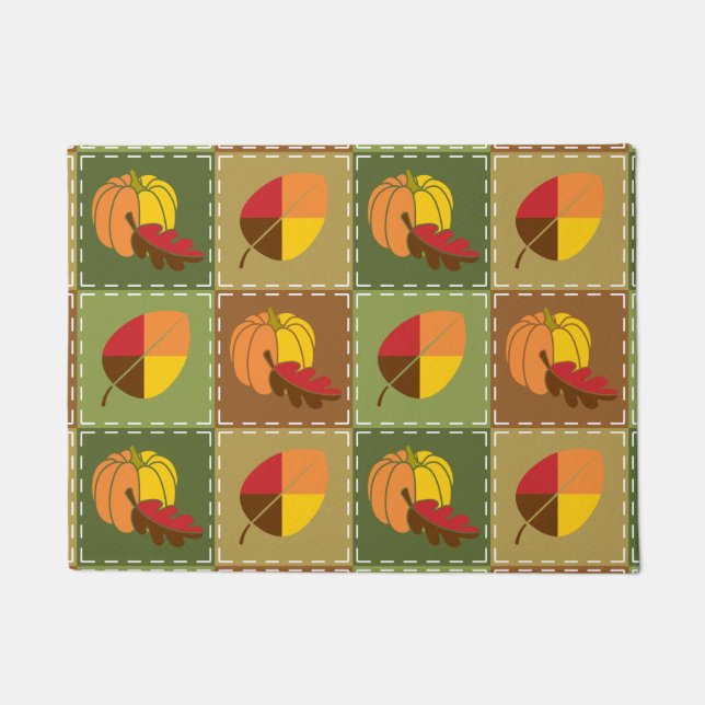 Autumn Quilt Doormat (Front)