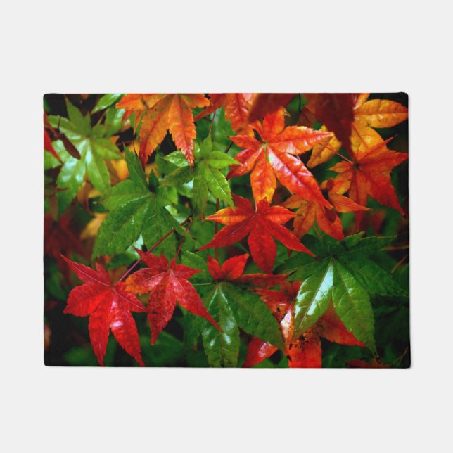 Autumn Rain Doormat (Front)