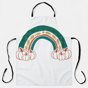 Autumn Rainbow Apron