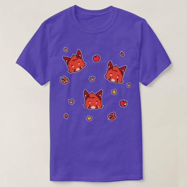 Autumn Red Panda T-Shirt (Design Front)
