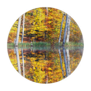 Autumn Reflection Cutting Board