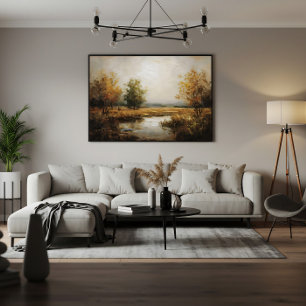 Autumn Reflections Canvas Print