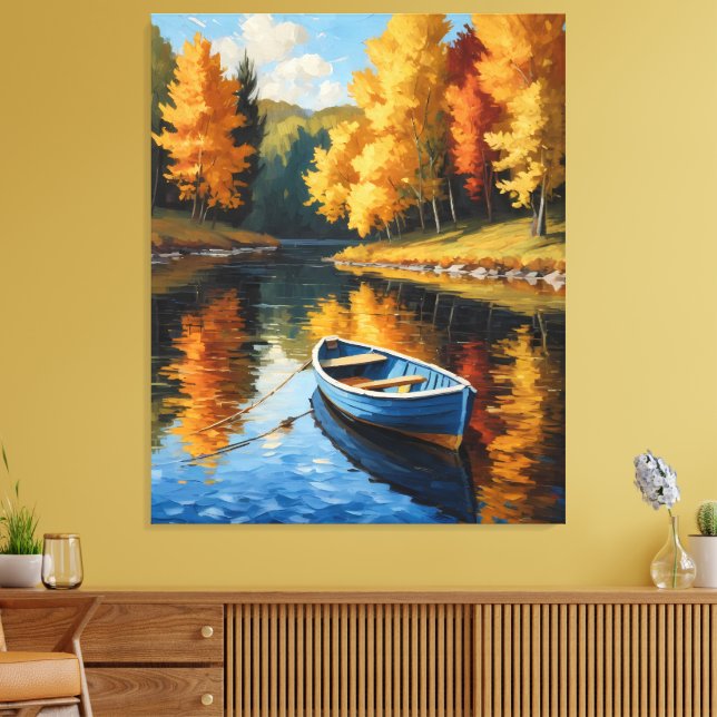 Autumn Reflections Canvas Print (Insitu(LivingRoom))