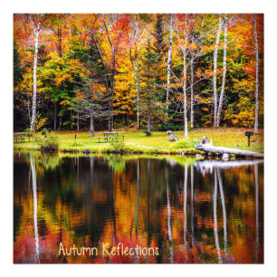 Autumn Reflections Photo Print