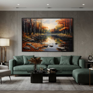Autumn Reflections Poster