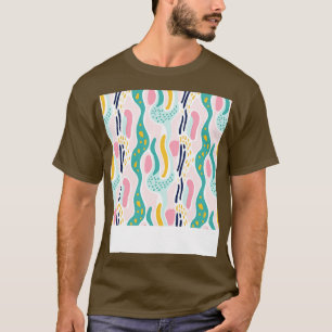 Autumn Retro Pastel Doodle Delight 11 Copy T-Shirt