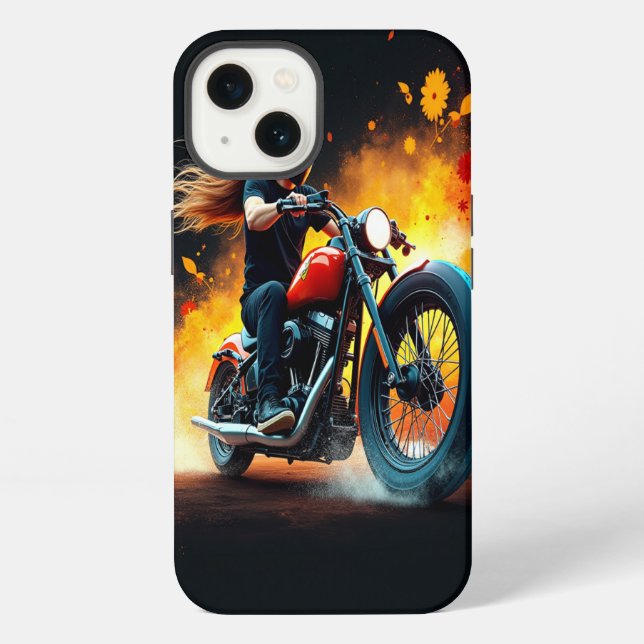Autumn Ride iPhone Case (Back)