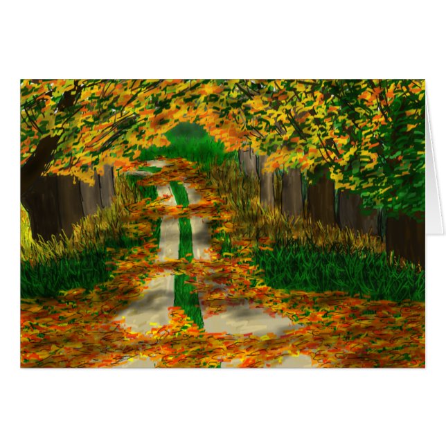 autumn road (Front Horizontal)