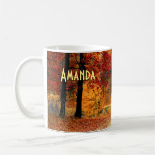 Autumn Road Coffee Mug
