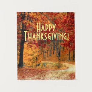 Autumn Road Tapestry