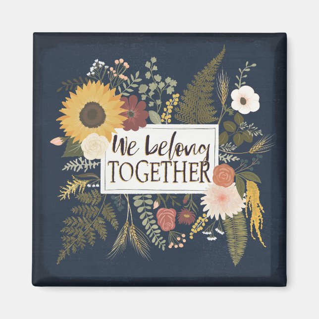 Autumn Romance IV | We Belong Together Magnet (Front)