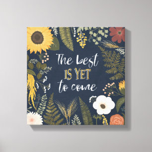 Autumn Romance VI   The Best is Yet To Come Canvas Print