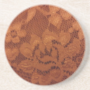Autumn Rose Lace Coaster