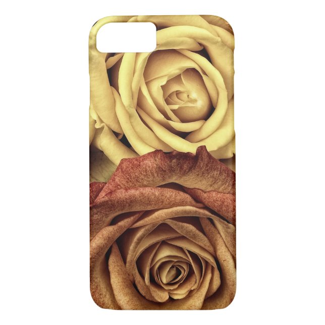 Autumn Roses Case-Mate iPhone Case (Back)