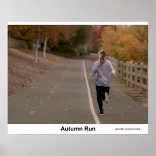 Autumn Run Poster