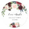 Autumn Rustic Burgundy Love & Thanks Wedding